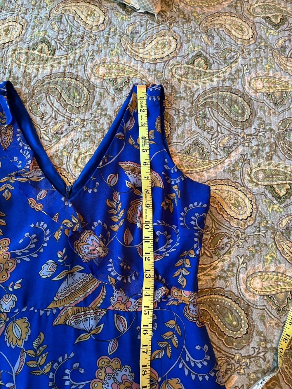 Beautiful Cobalt Blue Dress by Taylor - Picture 3 of 11